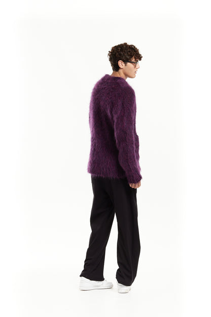 Cardigan "Yeti" Viola