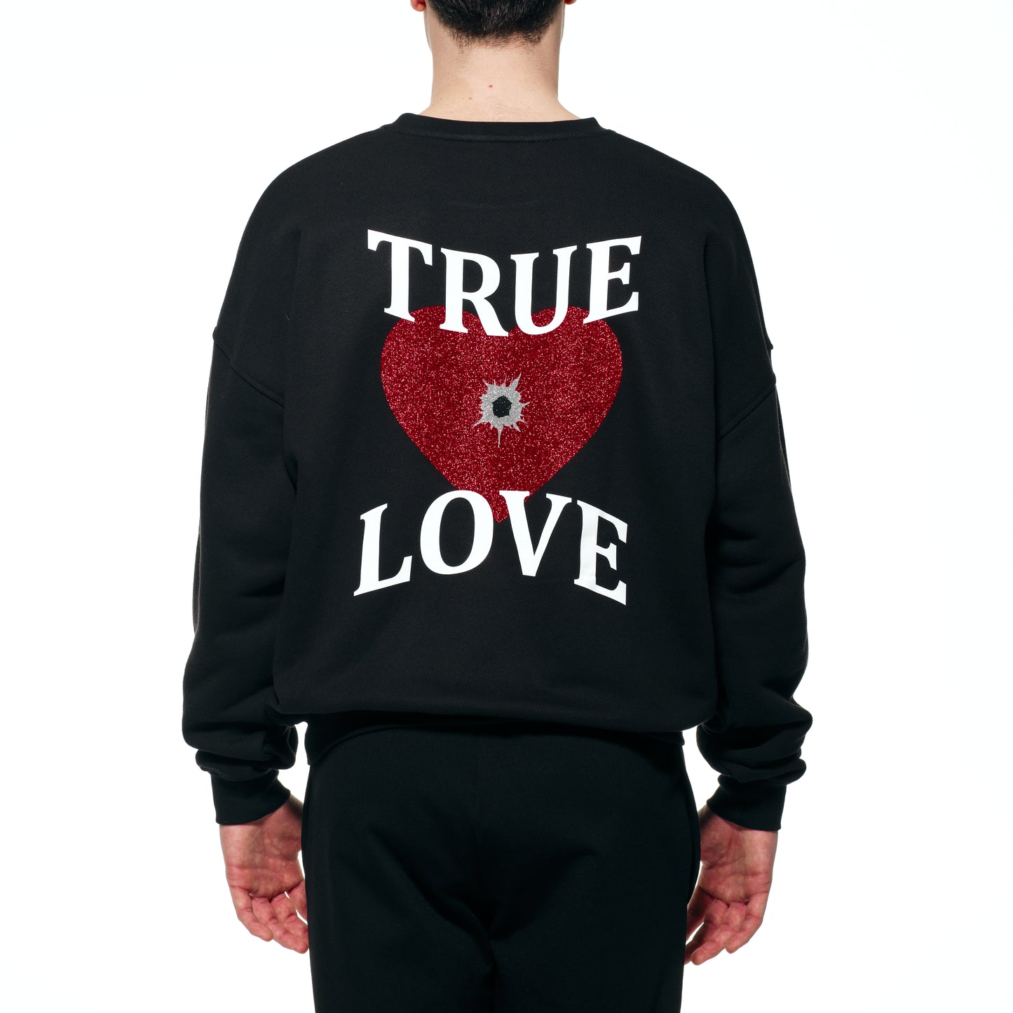 "True Love" crew neck sweatshirt 