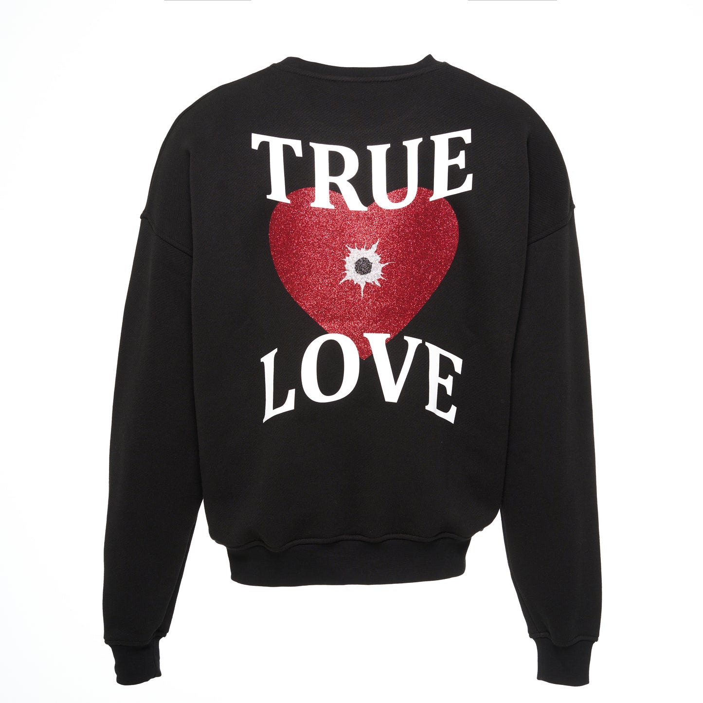 "True Love" crew neck sweatshirt 