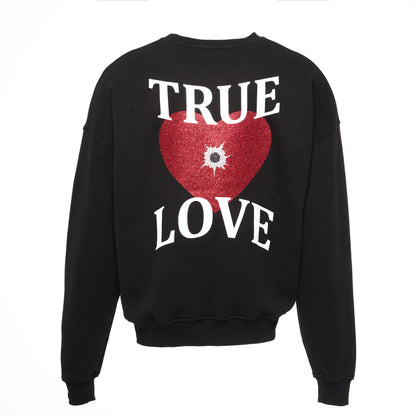 "True Love" crew neck sweatshirt 